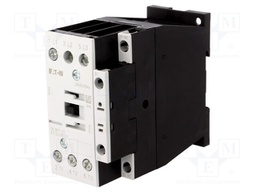 Contactor: 3-pole; NO x3; Auxiliary contacts: NC; 24VAC; 17A; 690V