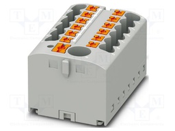 Splice terminal: rail; 24A; 450V; push-in; PA; L: 21.7mm; 0.14÷4mm2