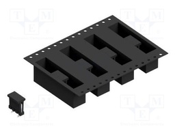 Connector: pin strips; pin header; male; PIN: 4; 2.54mm; SMT; 1x4