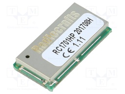 Module: RF; UART; -107dBm; 2.8÷3.6VDC; 27dBm; Mounting: SMD; 169MHz