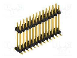 Connector: pin strips; pin header; male; PIN: 26; 2mm; SMT; 2x13