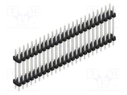 Connector: pin strips; pin header; male; PIN: 48; 2mm; THT; 2x24