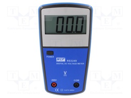 Voltmeter; LCD 3,5 digit; VDC: 100mV÷199.9V; 94x150x35mm; 0.5%
