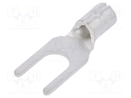 Fork terminal; M3,5; 0.25÷1.65mm2; crimped; for cable; 3.7mm