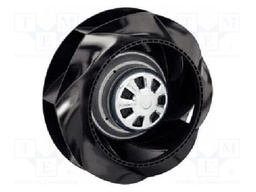 Fan: EC; radial; 230VAC; Ø225x99mm; 705m3/h; ball bearing; IP54