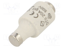 Fuse: fuse; gG,time-lag; 20A; 500VAC; DII