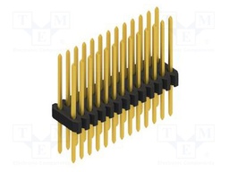 Connector: pin strips; pin header; male; PIN: 26; 1.27mm; THT; 2x13