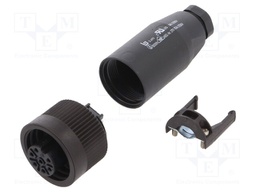 Plug; Connector: circular; 692/693,693; female; PIN: 7; unshielded