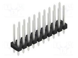 Connector: pin strips; pin header; male; PIN: 20; 2.54mm; THT; 2x10