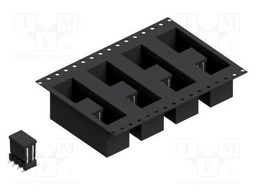 Connector: pin strips; pin header; male; PIN: 8; 2.54mm; SMT; 2x4