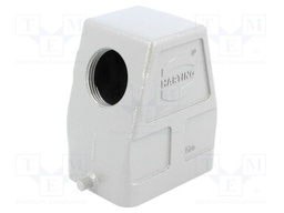 Enclosure: for HDC connectors; Han B; size 6B; for cable; high