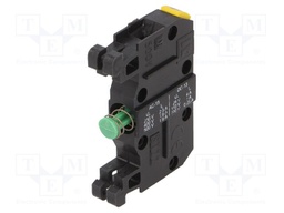 NO; 2.5A/230VAC; 4A/24VDC; 22mm; front fixing; Man.series: ST22