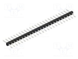 Connector: pin strips; pin header; male; PIN: 25; 2mm; SMT; 1x25