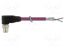 Male; -25÷85°C; IP67; 4A; 20m; Series: 7000; PIN: 2; plug; Thread: M12