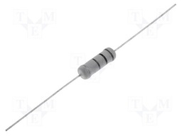 Resistor: metal oxide; THT; 6.8kΩ; 5W; ±5%; Ø6x17mm; axial