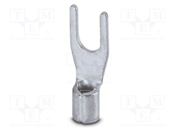 Non-insulated; Body: silver; Tip: fork