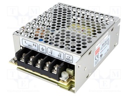 Power supply: switched-mode; modular; 23.1W; 3.3VDC; 99x82x36mm