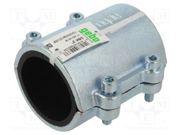 Splice terminal: fixing clamp; two-part; 10bar; cast iron; CLAMPS