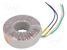 Transformer: toroidal; 200VA; 230VAC; 24V; 8.333A; 1.9kg; Ø: 115mm