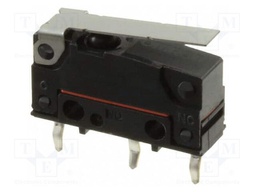 Microswitch SNAP ACTION; with lever; SPDT; 2A/250VAC; 2A/30VDC