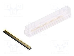 Connector: pin strips; pin header; male; PIN: 54; 2.54mm; SMT; 2x27