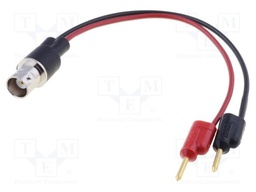 Test lead; PVC; 140mm; red and black; 70VDC