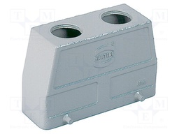 Enclosure: for HDC connectors; Han B; size 16B; for cable; high