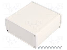 Enclosure: multipurpose; TEKAM; X: 106mm; Y: 110mm; Z: 45mm; grey