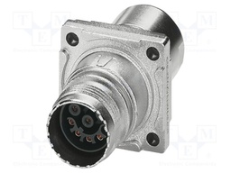 Connector: M17; socket; ST; female; PIN: 8; 48V; 8A; shielded; IP67