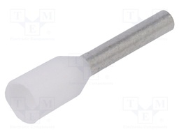 Bootlace ferrule; insulated; copper; Insulation: polypropylene