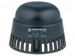 Signaller: sound; buzzer; 24VAC; 24VDC; 92dB; Series: 127; IP65; 15mA