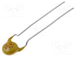 Varistor: zinc-oxide; THT; 25VAC; 31VDC; 39V; ±10%; 100A; 1.2J; 10mW