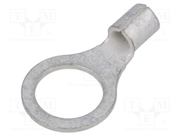 Ring terminal; M10; 2.5÷6mm2; non-insulated; tinned; copper