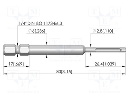 Tool: mounting tool; BIT-GKS