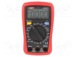 Digital multimeter; LCD,with a backlit; VDC: 200m/2/20/200/600V
