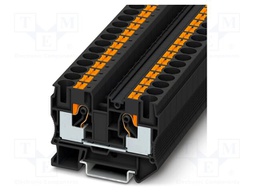 Splice terminal: rail; PT; 57A; 1kV; push-in; PA; L: 49.5mm; W: 10.2mm
