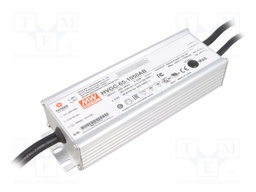 Power supply: switched-mode; LED; 65.1W; 6÷62VDC; 630÷1050mA; IP65