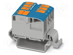 Splice terminal: rail; 24A; 690V; push-in; PA; L: 29.2mm; 0.14÷4mm2