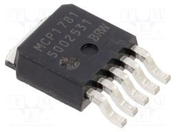 IC: voltage regulator; LDO,linear,fixed; 5V; 0.2A; TO252-5; SMD