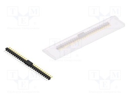 Connector: pin strips; pin header; male; PIN: 27; 2.54mm; SMT; 1x27