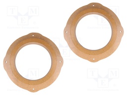Spacer ring; MDF; 165mm; Seat; impregnated,varnished