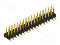 Connector: pin strips; pin header; male; PIN: 34; 2.54mm; SMT; 2x17