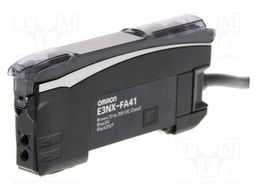 Sensor: optical fiber amplifier; PNP; Connection: lead 2m; 100mA