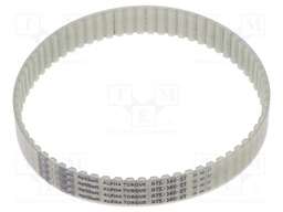 Timing belt; AT5; W: 16mm; H: 2.7mm; Lw: 340mm; Tooth height: 1.2mm