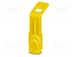End piece; Body: yellow