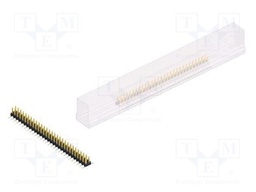 Connector: pin strips; pin header; male; PIN: 58; 2mm; SMT; 2x29