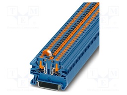 Splice terminal: rail; PA; L: 35.3mm; terminals: 2; W: 5.2mm