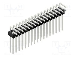 Connector: pin strips; pin header; male; PIN: 34; 2.54mm; THT; 2x17