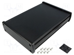 Enclosure: multipurpose; X: 146.6mm; Y: 209mm; Z: 41.6mm; aluminium