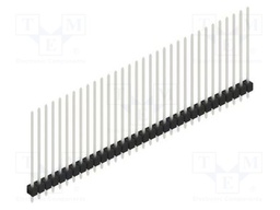 Connector: pin strips; pin header; male; PIN: 32; 2.54mm; THT; 1x32